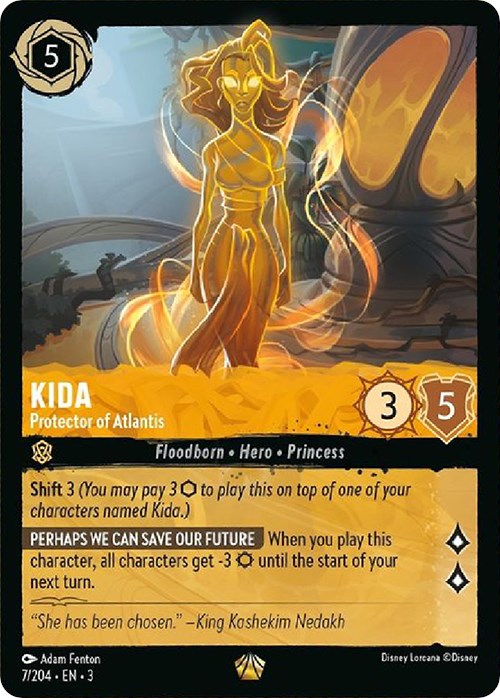 Kida - Protector of Atlantis (7/204) [Into the Inklands] | I Want That Stuff Brandon