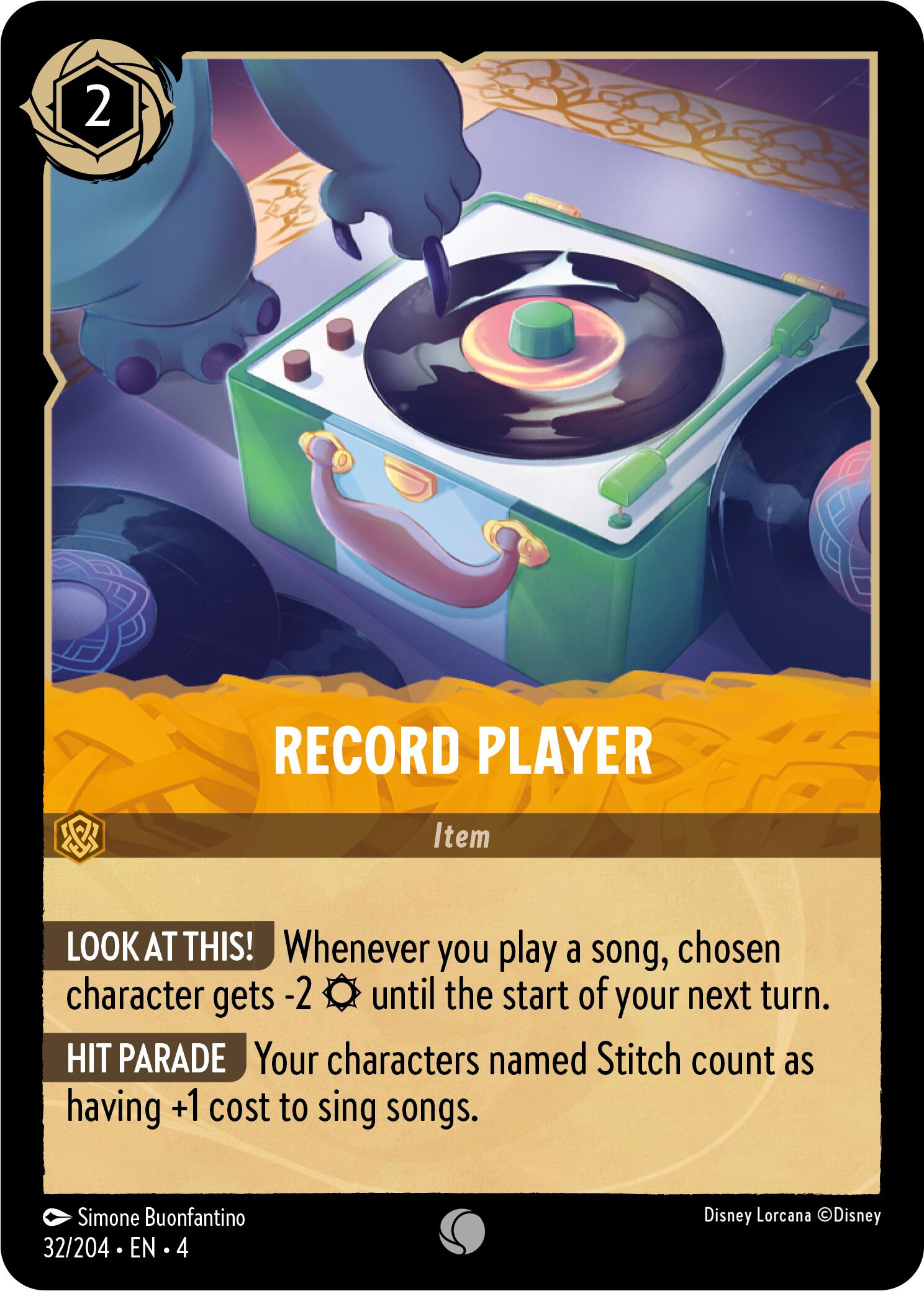 Record Player (32/204) [Ursula's Return] | I Want That Stuff Brandon