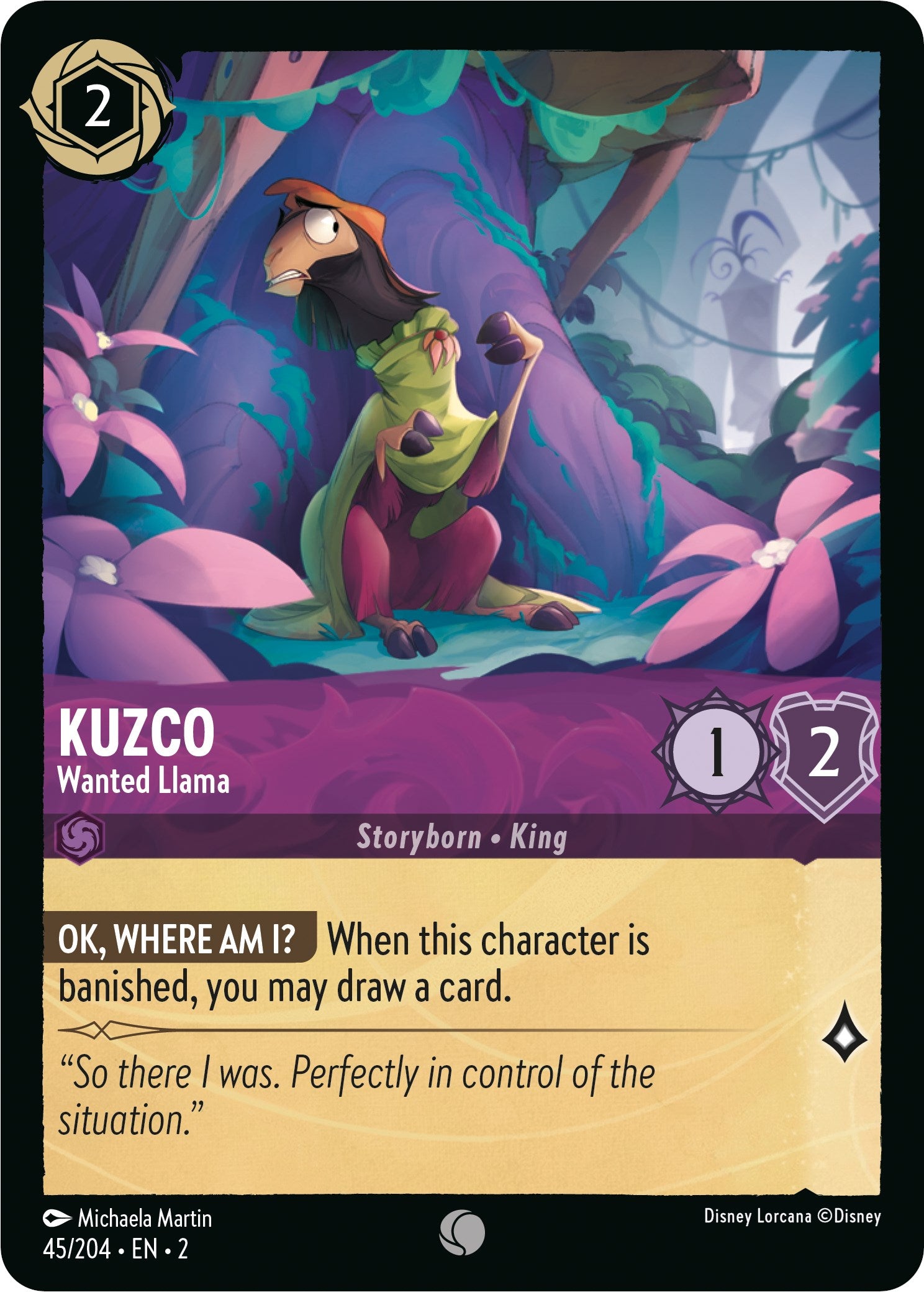 Kuzco - Wanted Llama (45/204) [Rise of the Floodborn] | I Want That Stuff Brandon