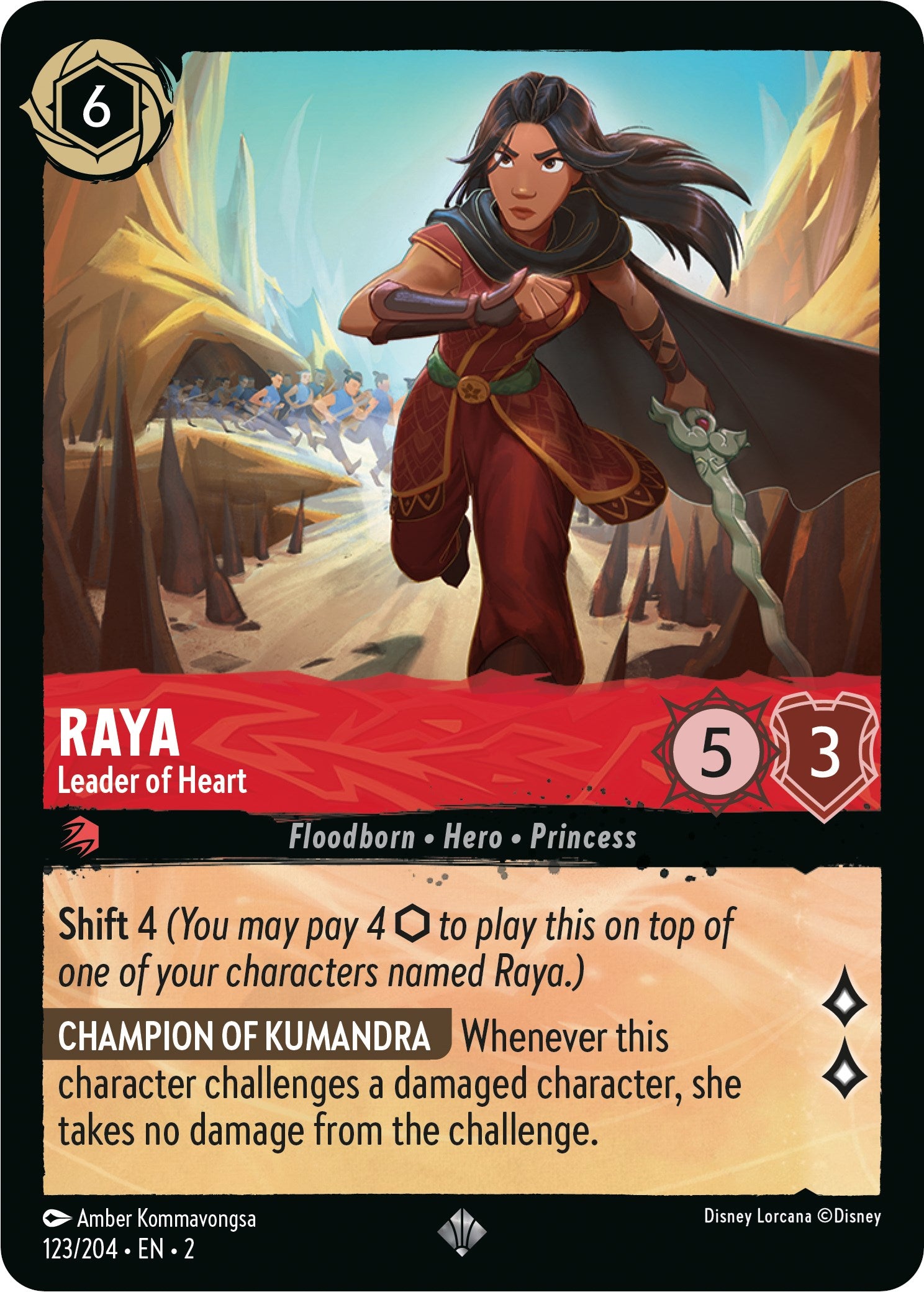 Raya - Leader of Heart (123/204) [Rise of the Floodborn] | I Want That Stuff Brandon