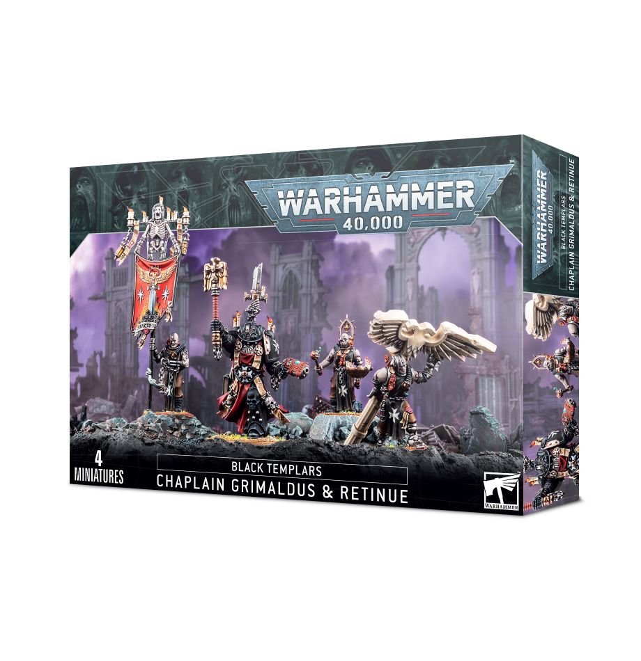 Black Templars: Chaplain Grimaldus & Retinue | I Want That Stuff Brandon