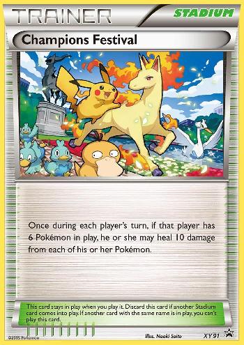 Champions Festival (XY91) (2015) [XY: Black Star Promos] | I Want That Stuff Brandon