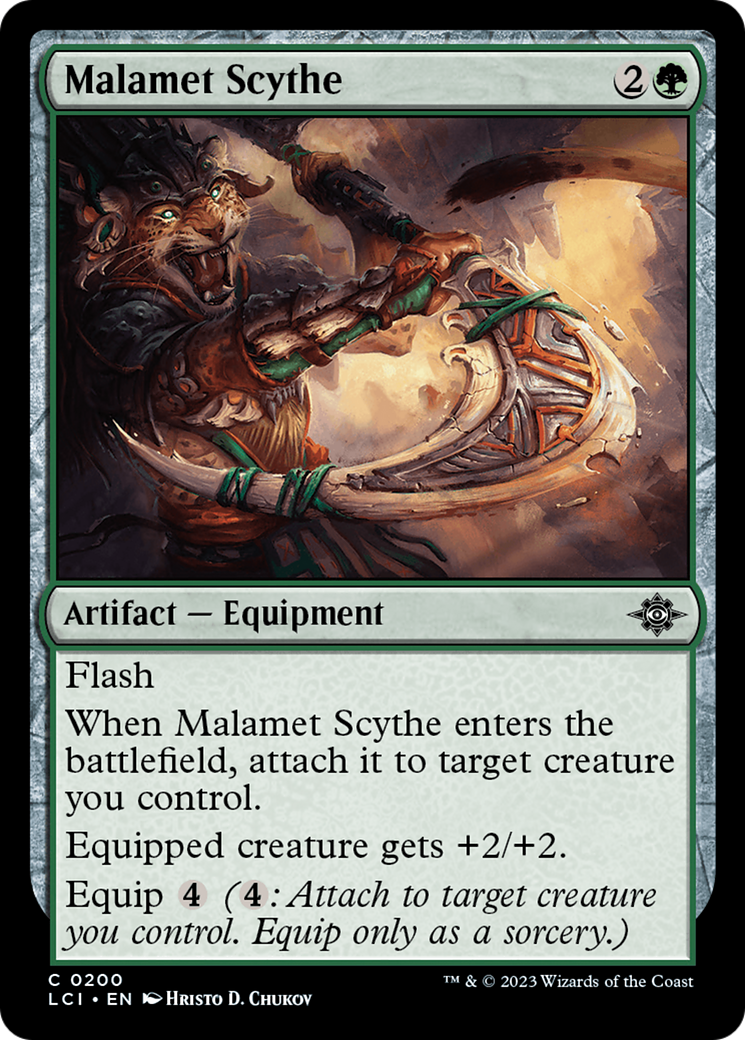 Malamet Scythe [The Lost Caverns of Ixalan] | I Want That Stuff Brandon