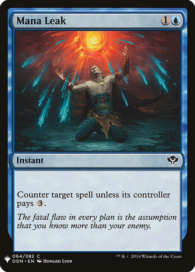 Mana Leak [Mystery Booster] | I Want That Stuff Brandon