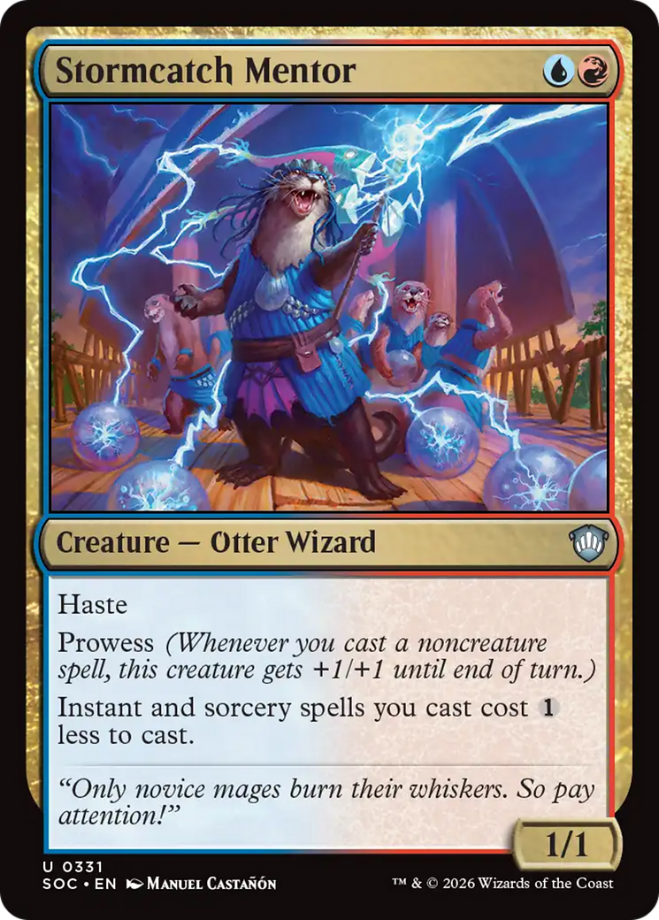 Stormcatch Mentor [Secrets of Strixhaven Commander] | I Want That Stuff Brandon