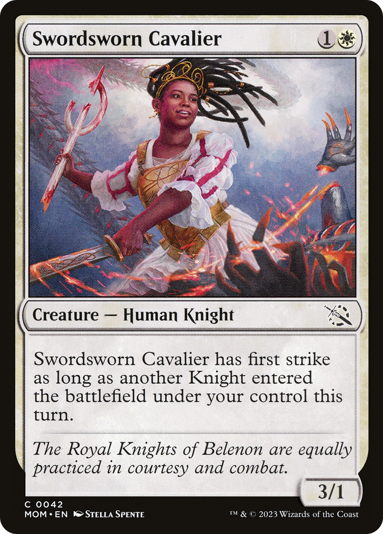 Swordsworn Cavalier [March of the Machine] | I Want That Stuff Brandon