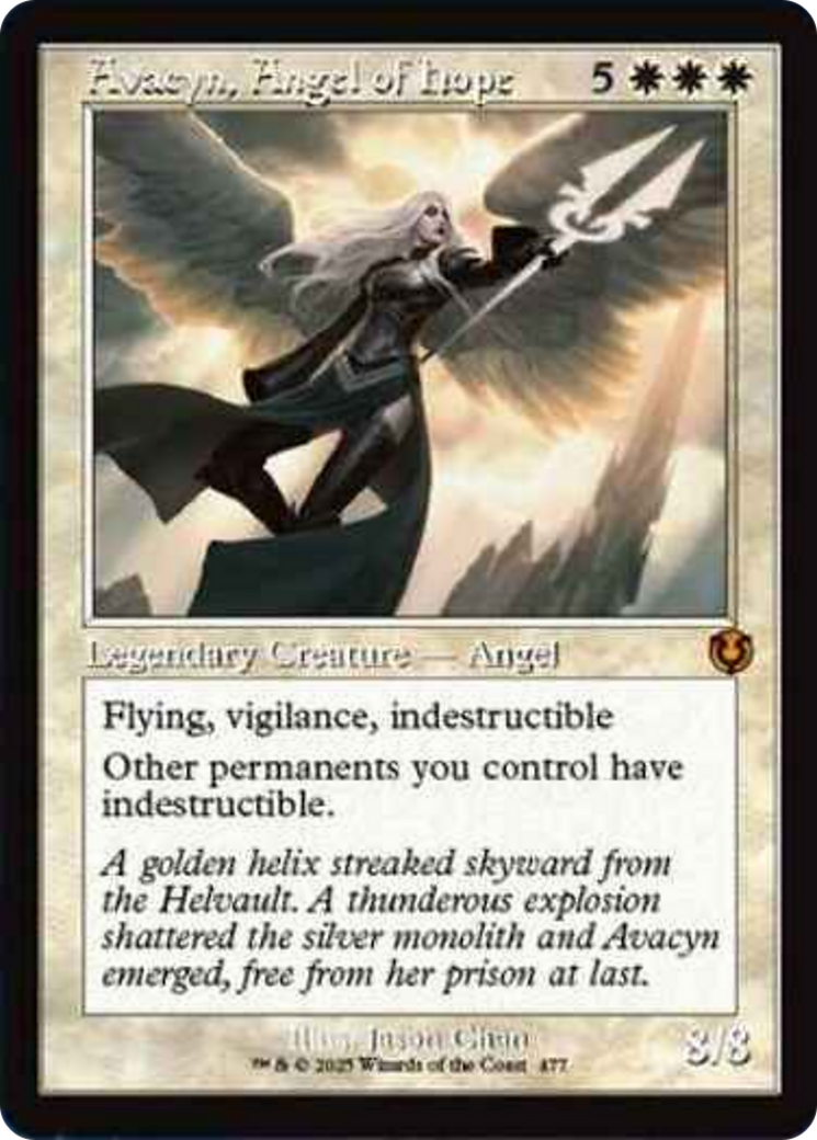 Avacyn, Angel of Hope (Retro Frame) [Innistrad Remastered] | I Want That Stuff Brandon