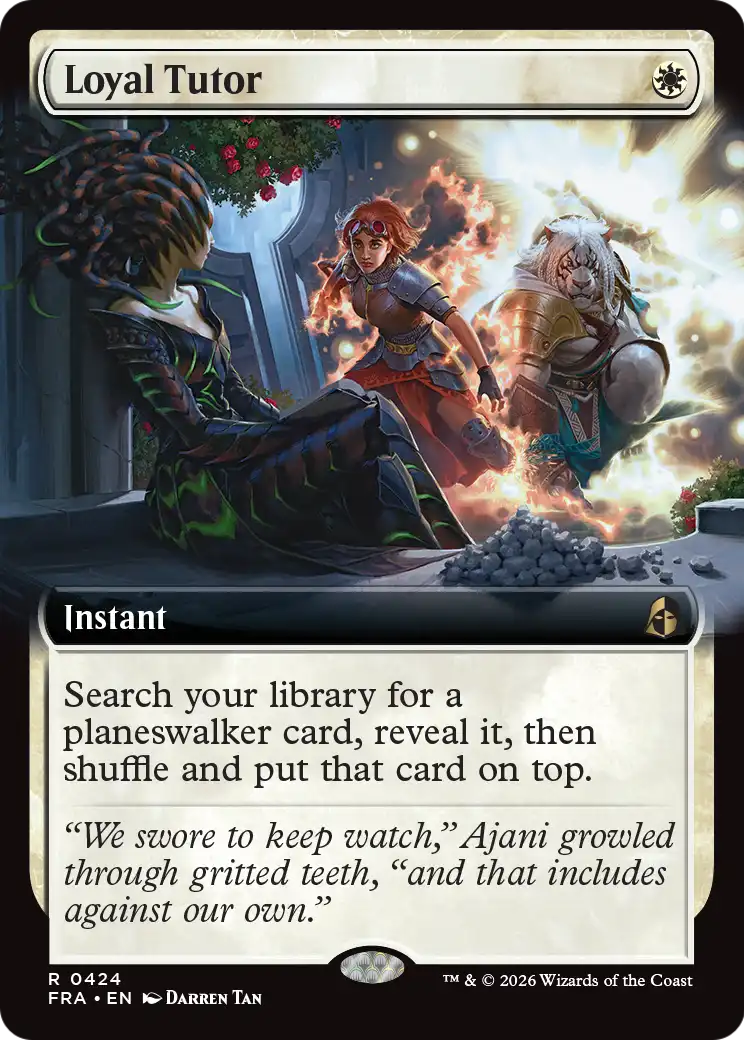 Loyal Tutor (Extended Art) [Reality Fracture] | I Want That Stuff Brandon