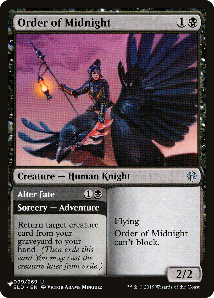 Order of Midnight [The List] | I Want That Stuff Brandon