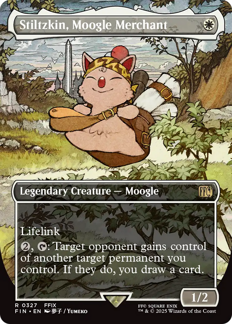 Stiltzkin, Moogle Merchant (Borderless) [FINAL FANTASY] | I Want That Stuff Brandon