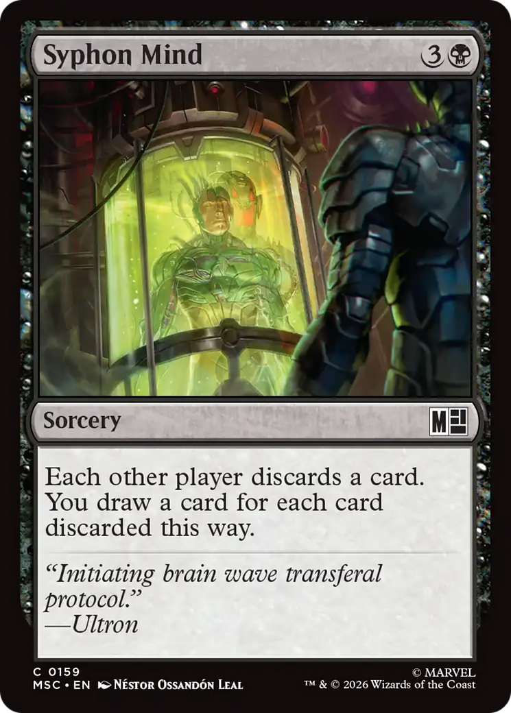 Syphon Mind (Surge Foil) [Marvel Super Heroes Commander] | I Want That Stuff Brandon