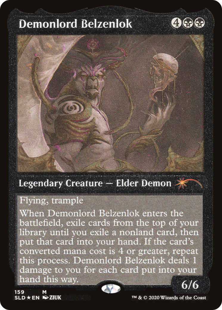 Demonlord Belzenlok (Foil Etched) [Secret Lair Drop Series] | I Want That Stuff Brandon