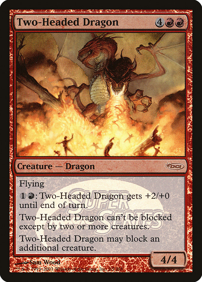 Two-Headed Dragon [Junior Super Series] | I Want That Stuff Brandon