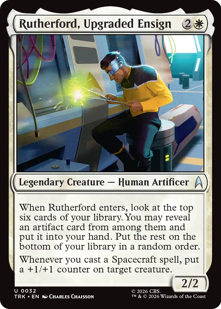 Rutherford, Upgraded Ensign [Star Trek] | I Want That Stuff Brandon
