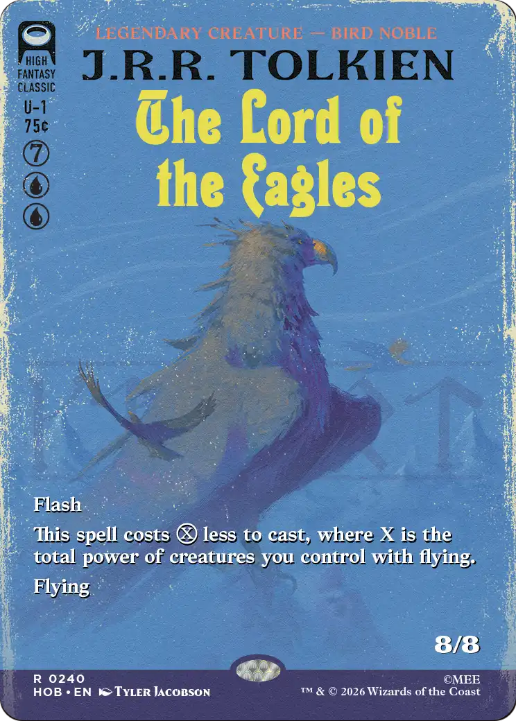 The Lord of the Eagles (Borderless) [The Hobbit] | I Want That Stuff Brandon