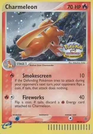 Charmeleon (99/97) (State Championships 2004) [League & Championship Cards] | I Want That Stuff Brandon