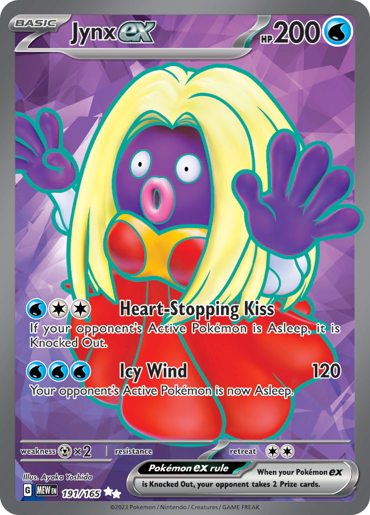 Jynx ex (191/165) [Scarlet & Violet: 151] | I Want That Stuff Brandon