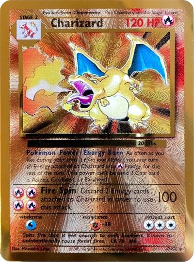 Charizard (4/102) (Celebrations Metal Card) [Celebrations: 25th Anniversary] | I Want That Stuff Brandon