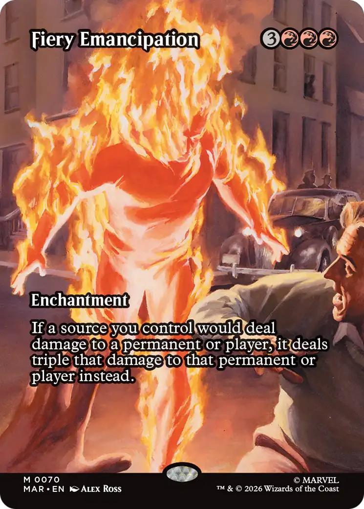 Fiery Emancipation (Borderless) [Marvel Universe: Eternal-Legal] | I Want That Stuff Brandon