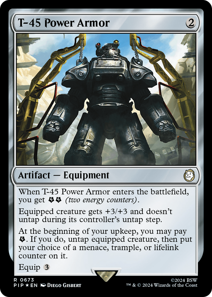 T-45 Power Armor (Surge Foil) [Fallout] | I Want That Stuff Brandon