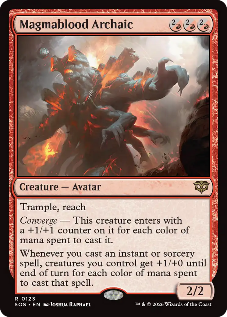 Magmablood Archaic [Secrets of Strixhaven] | I Want That Stuff Brandon