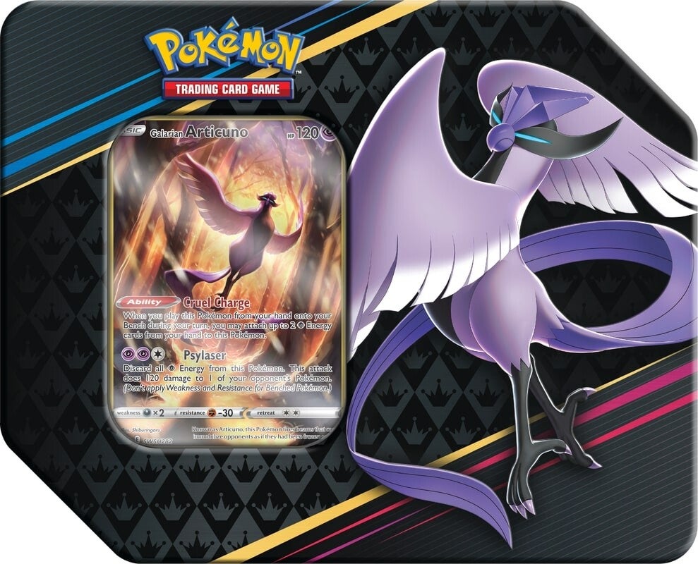 Sword & Shield: Crown Zenith - Tin (Galarian Articuno) | I Want That Stuff Brandon