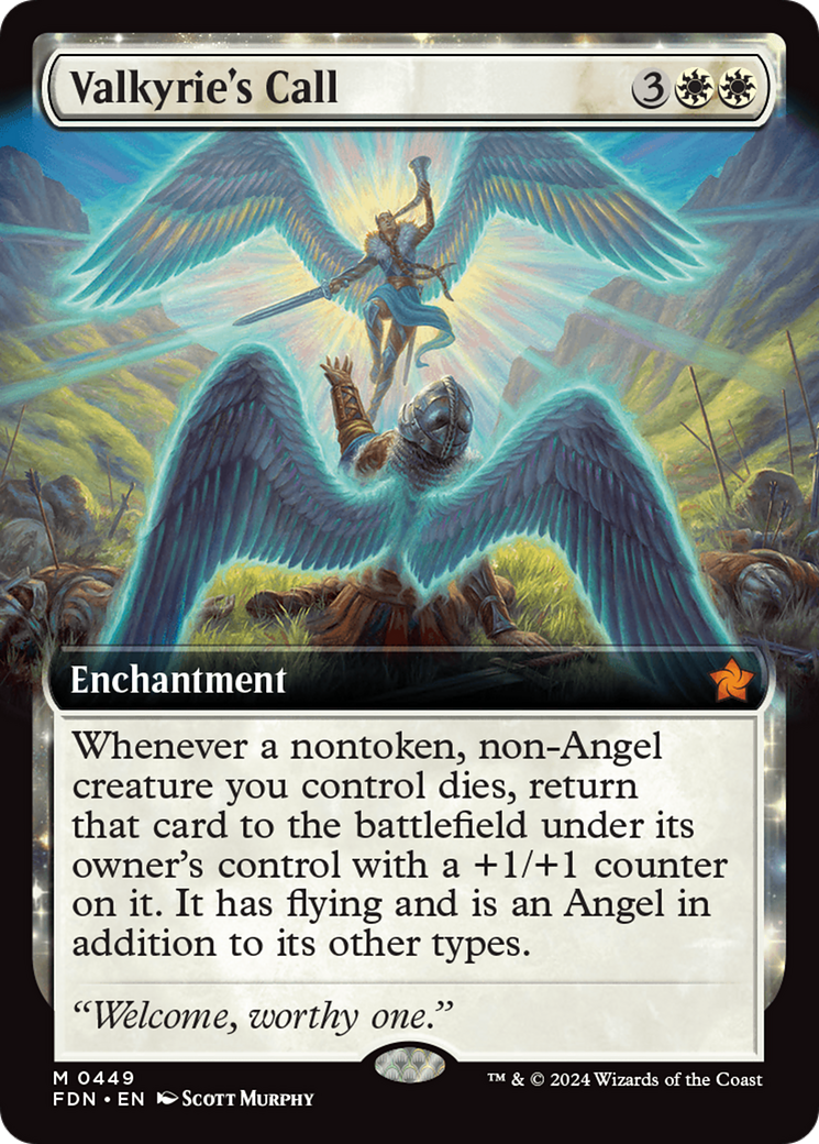 Valkyrie's Call (Extended Art) [Foundations] | I Want That Stuff Brandon