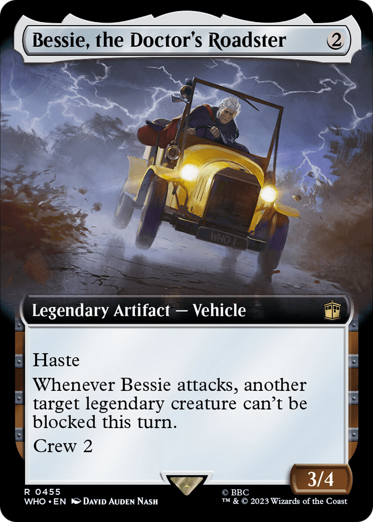 Bessie, the Doctor's Roadster (Extended Art) [Doctor Who] | I Want That Stuff Brandon