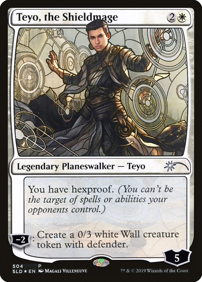 Teyo, the Shieldmage (Stained Glass) [Secret Lair Drop Promos] | I Want That Stuff Brandon