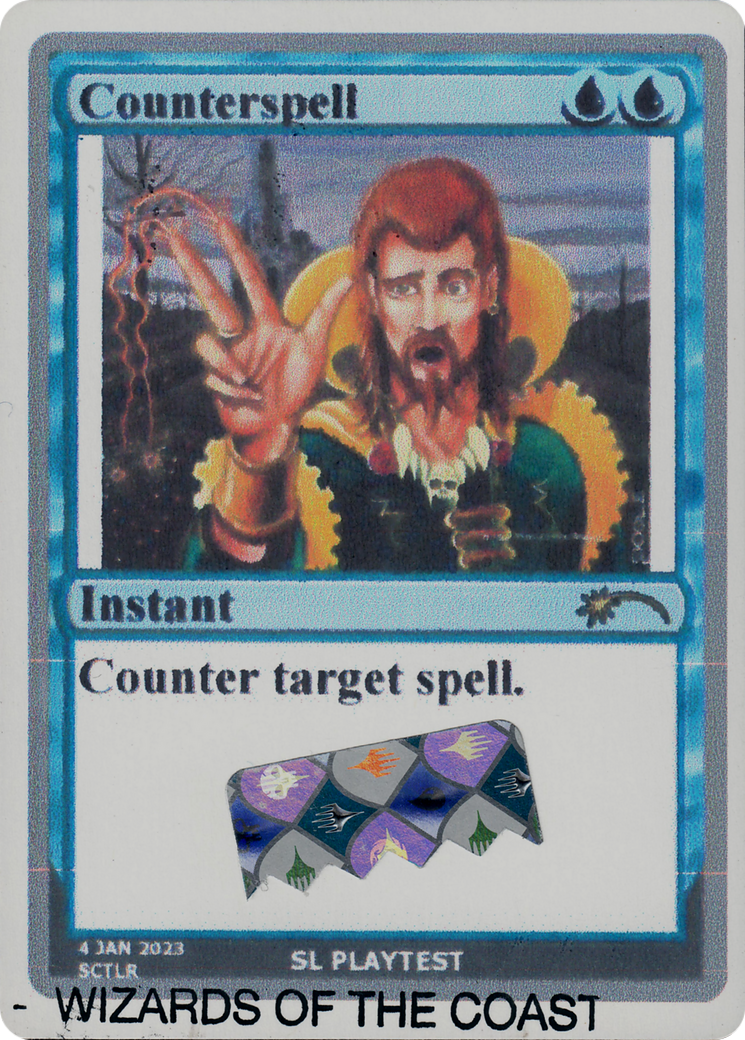 Counterspell (SL PLAYTEST) [Secret Lair Drop Series] | I Want That Stuff Brandon