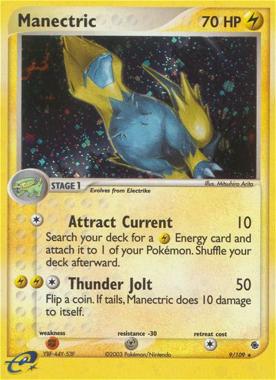 Manectric (9/109) [EX: Ruby & Sapphire] | I Want That Stuff Brandon