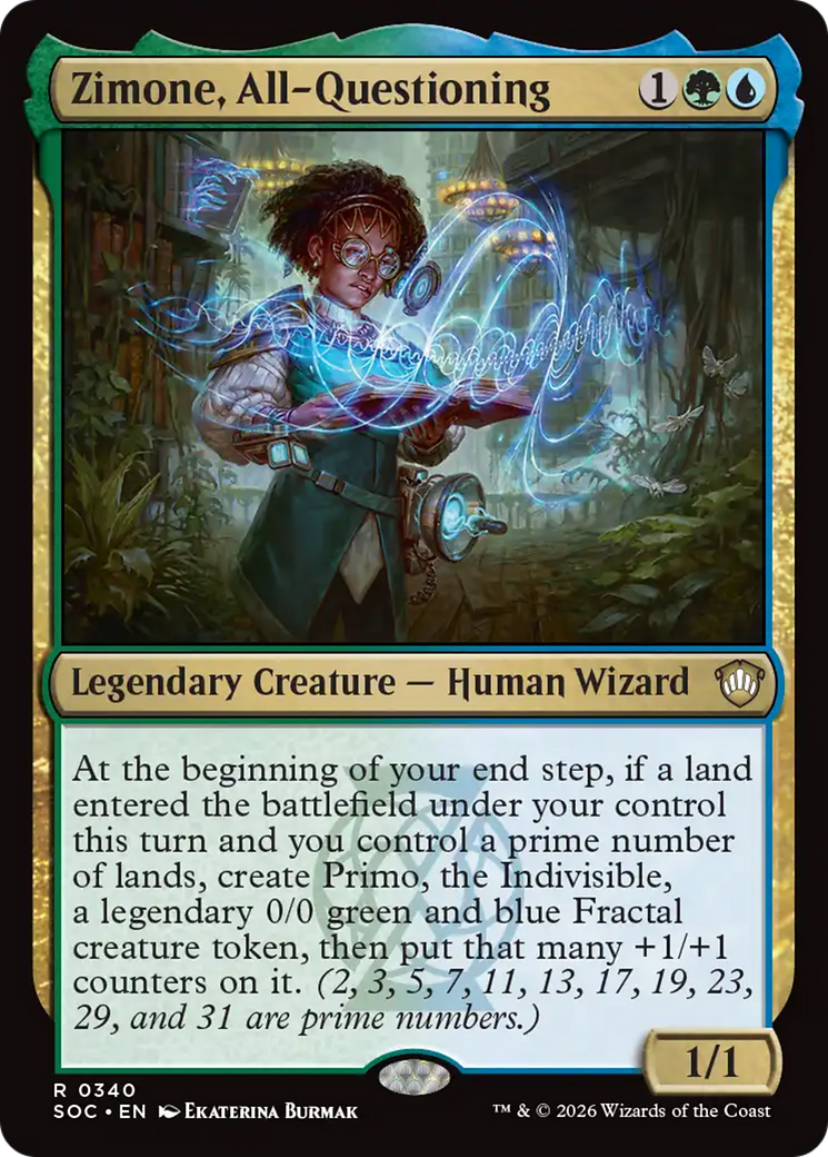 Zimone, All-Questioning [Secrets of Strixhaven Commander] | I Want That Stuff Brandon