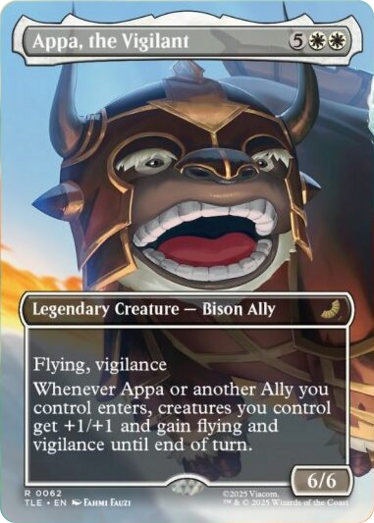 Appa, the Vigilant (Borderless) [Avatar: The Last Airbender: Eternal-Legal] | I Want That Stuff Brandon
