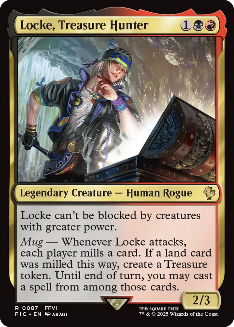 Locke, Treasure Hunter [FINAL FANTASY Commander] | I Want That Stuff Brandon
