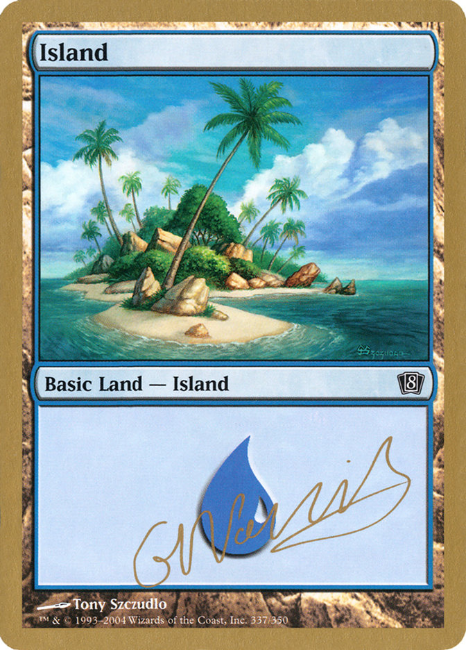 Island (gn337) (Gabriel Nassif) [World Championship Decks 2004] | I Want That Stuff Brandon