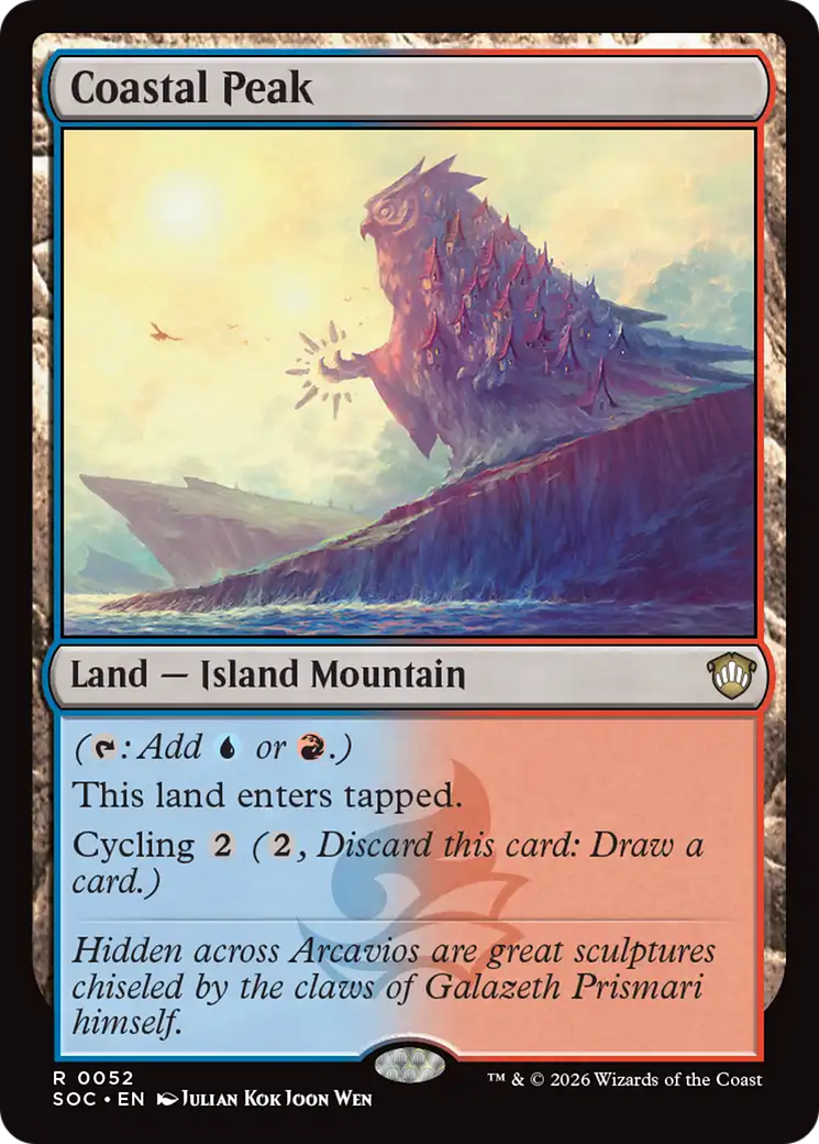Coastal Peak [Secrets of Strixhaven Commander] | I Want That Stuff Brandon
