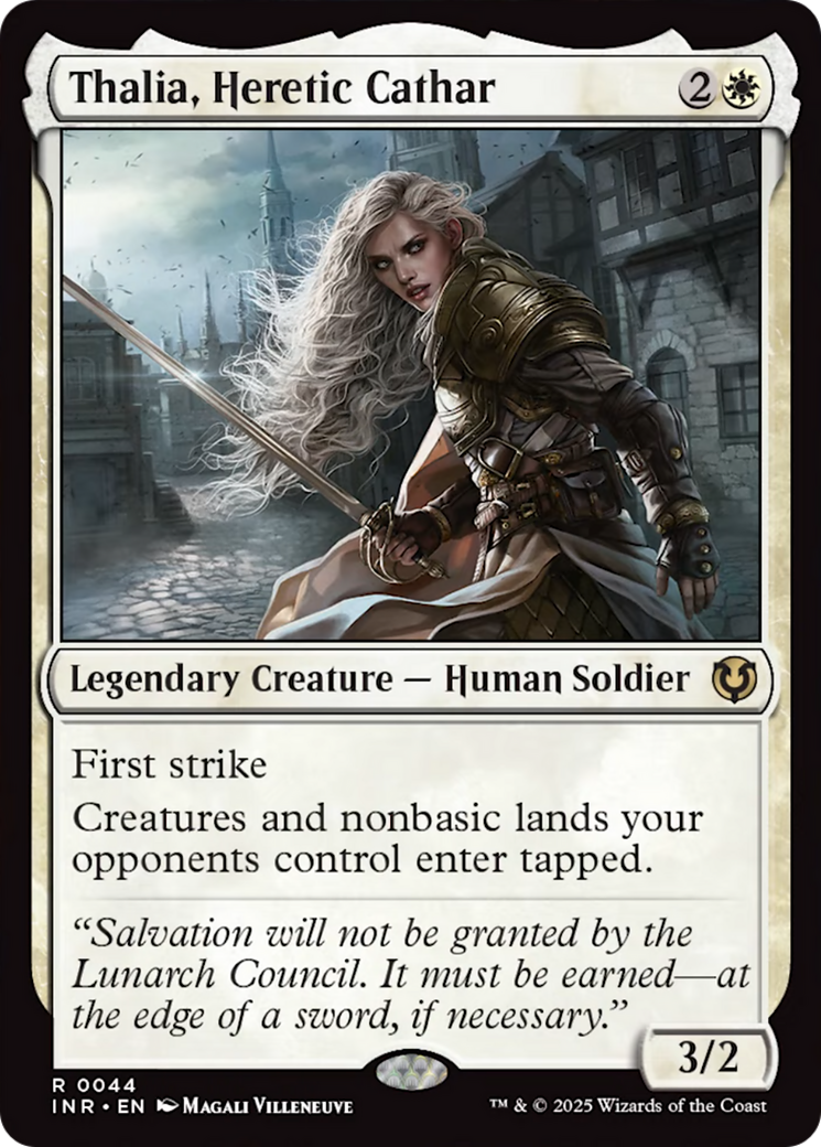 Thalia, Heretic Cathar [Innistrad Remastered] | I Want That Stuff Brandon