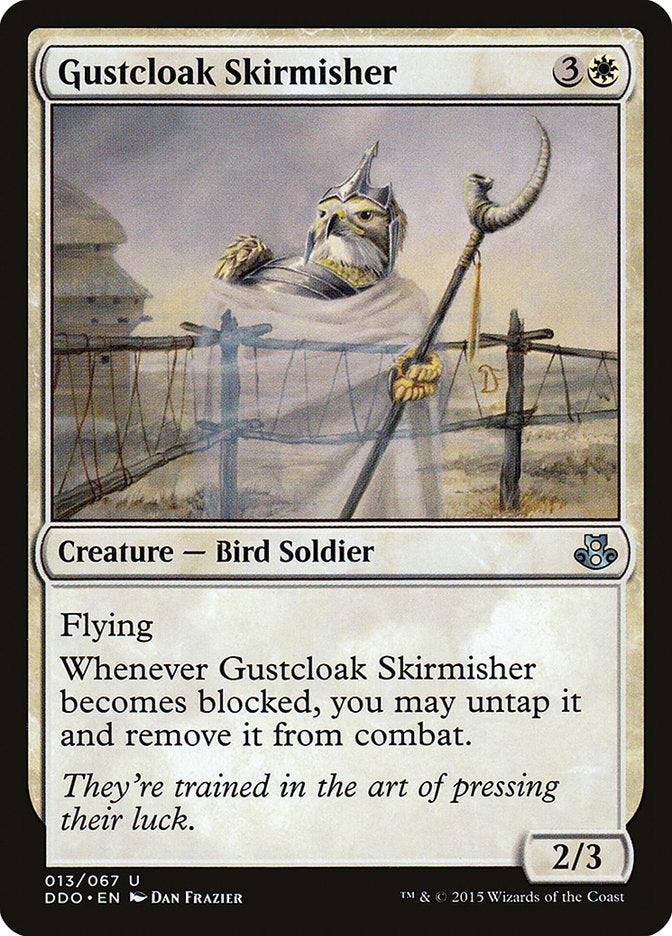 Gustcloak Skirmisher [Duel Decks: Elspeth vs. Kiora] | I Want That Stuff Brandon