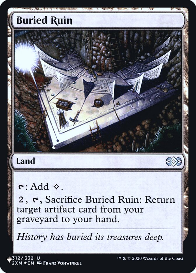 Buried Ruin [Secret Lair: Heads I Win, Tails You Lose] | I Want That Stuff Brandon