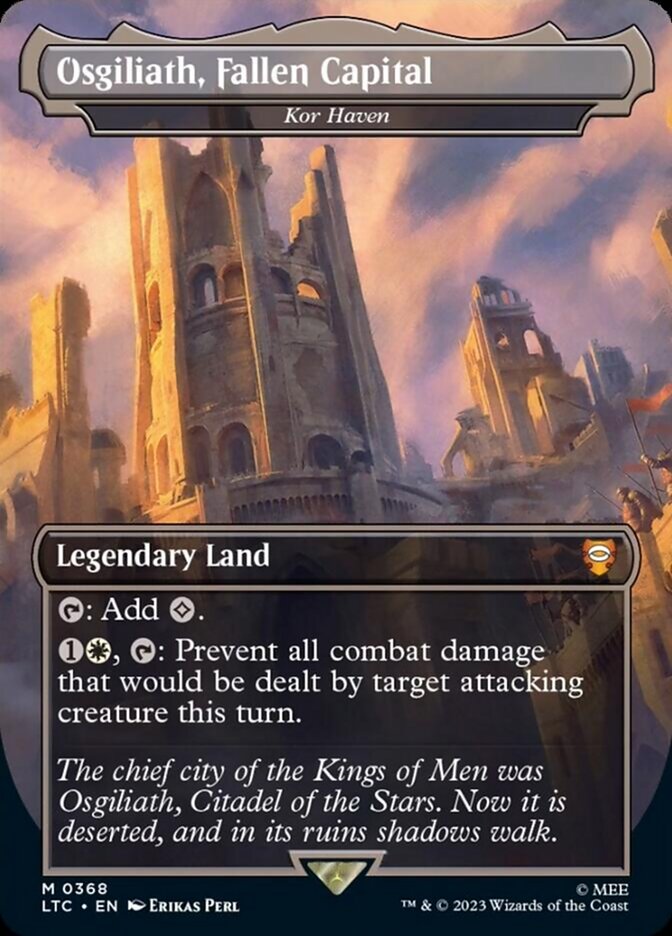 Osgiliath, Fallen Capital - Kor Haven [The Lord of the Rings: Tales of Middle-Earth Commander] | I Want That Stuff Brandon