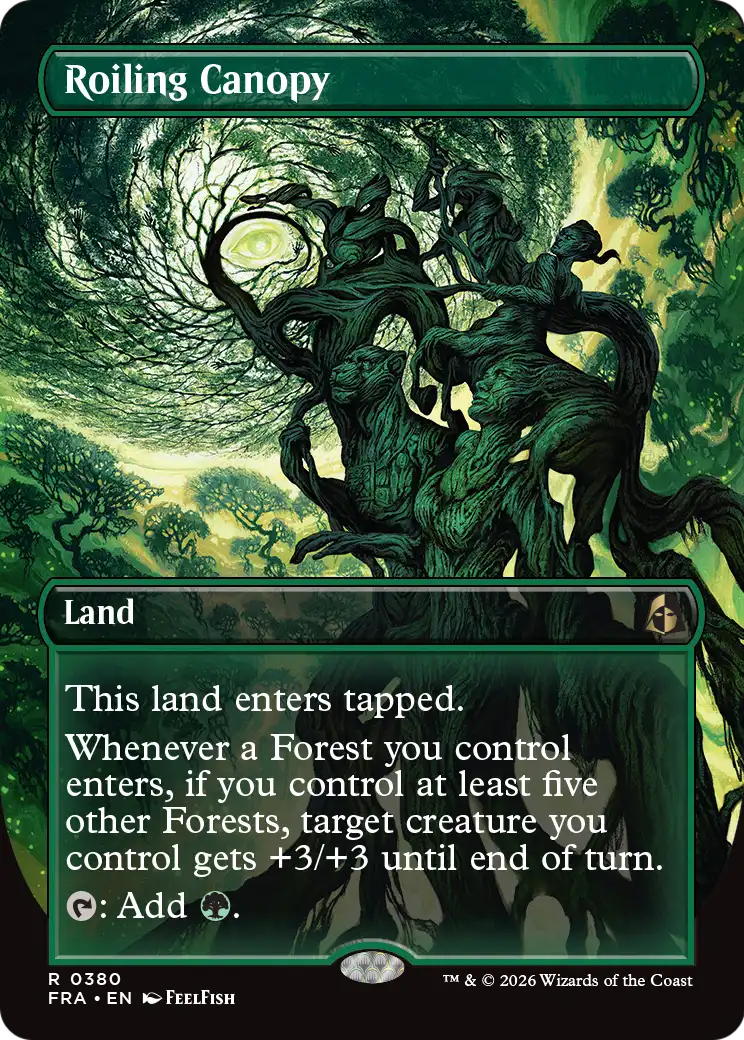 Roiling Canopy (Borderless) [Reality Fracture] | I Want That Stuff Brandon