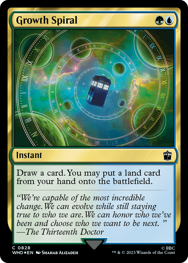 Growth Spiral (Surge Foil) [Doctor Who] | I Want That Stuff Brandon