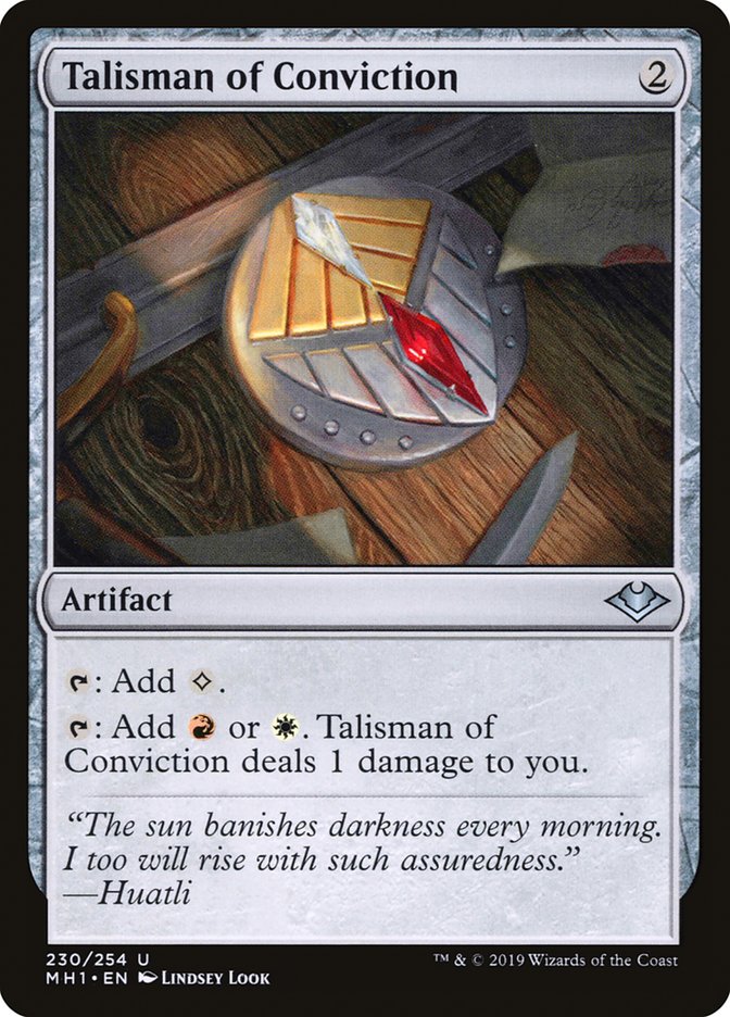 Talisman of Conviction [Modern Horizons] | I Want That Stuff Brandon