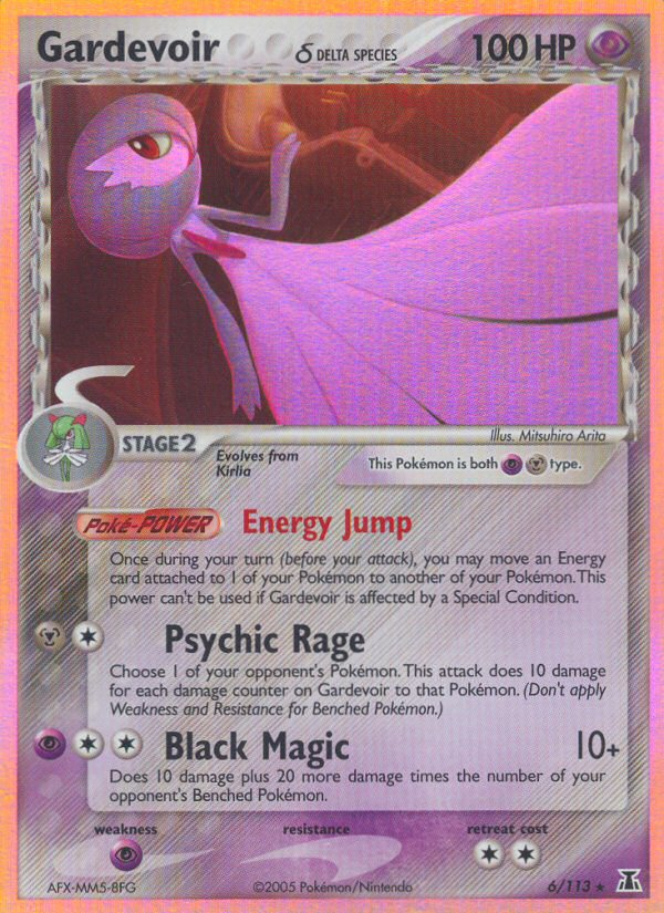 Gardevoir (6/113) (Delta Species) [EX: Delta Species] | I Want That Stuff Brandon