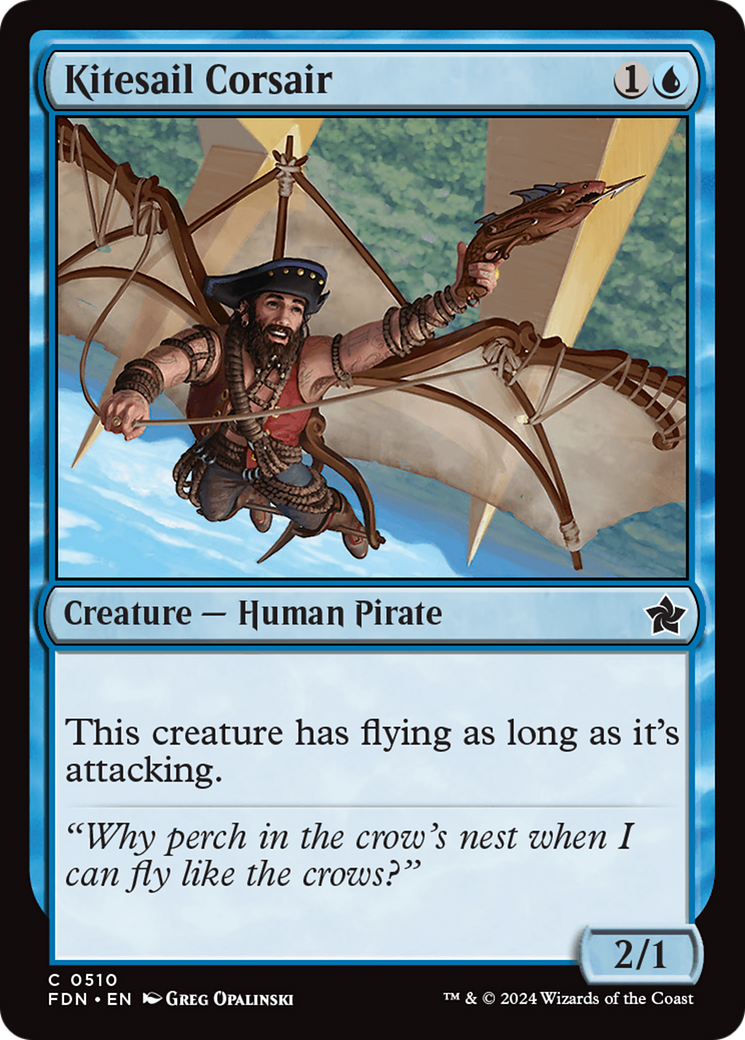 Kitesail Corsair [Foundations] | I Want That Stuff Brandon