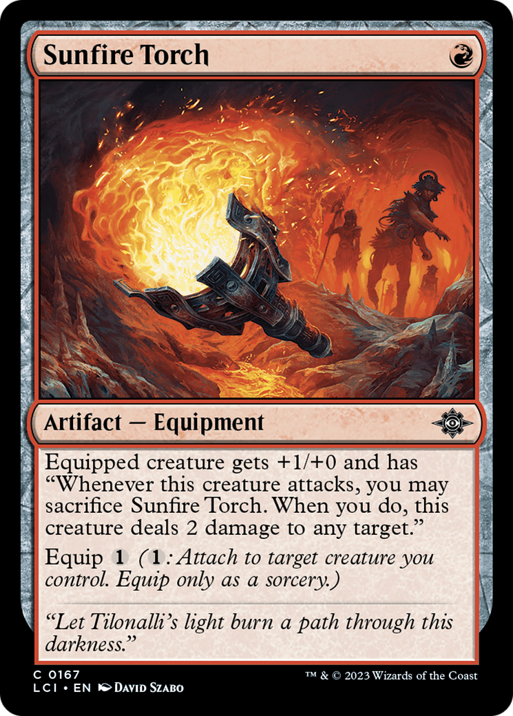 Sunfire Torch [The Lost Caverns of Ixalan] | I Want That Stuff Brandon