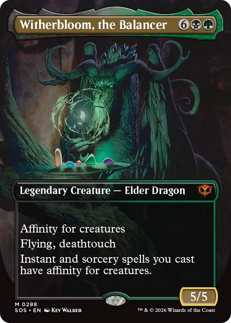 Witherbloom, the Balancer (Borderless) [Secrets of Strixhaven] | I Want That Stuff Brandon