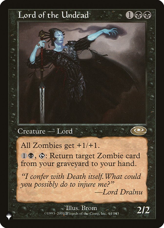 Lord of the Undead [The List] | I Want That Stuff Brandon