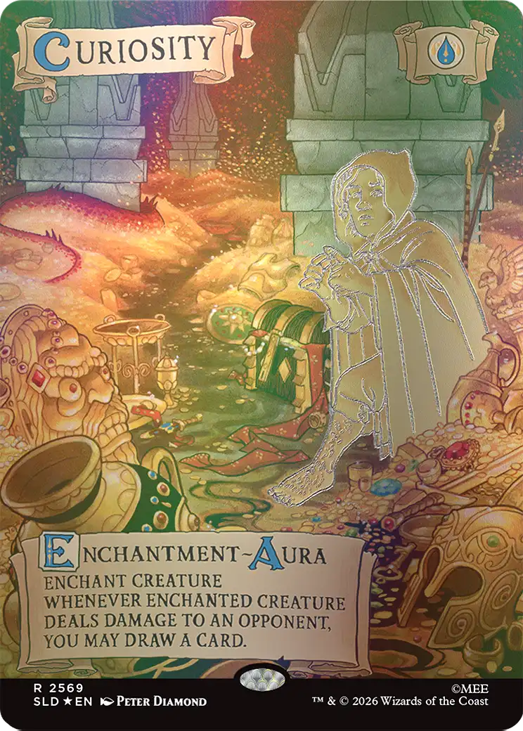 Curiosity (2569) (Out Of Sight Foil) [Secret Lair Drop Series] | I Want That Stuff Brandon