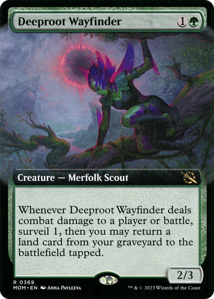 Deeproot Wayfinder (Extended Art) [March of the Machine] | I Want That Stuff Brandon